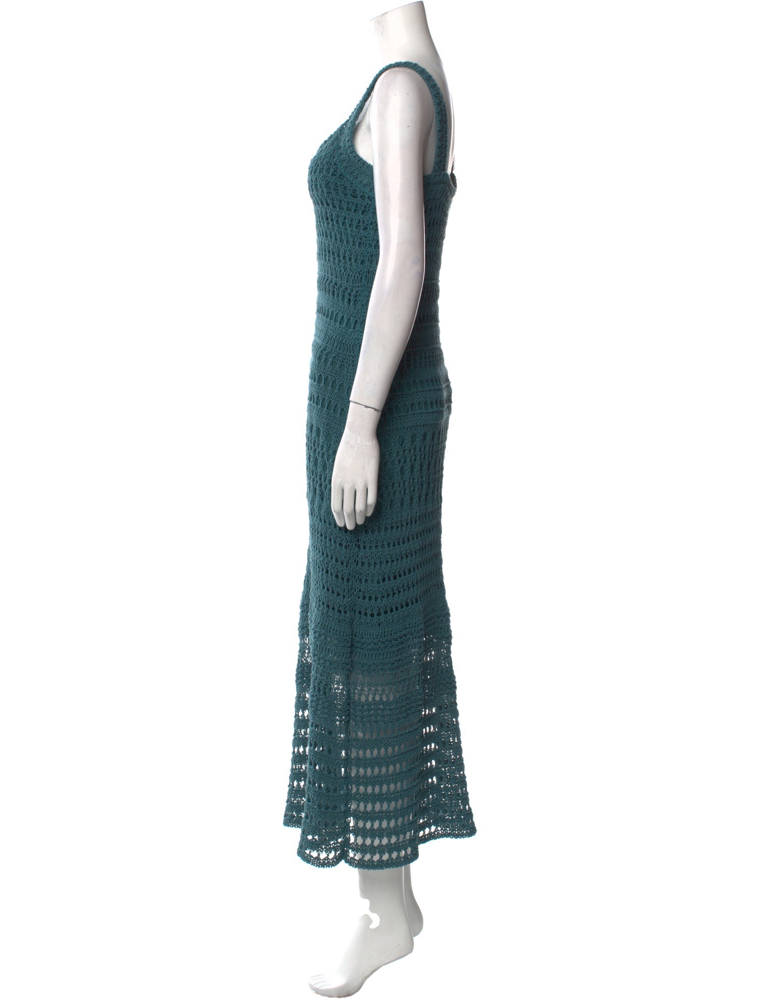 Vince Scoop Neck Long Dress